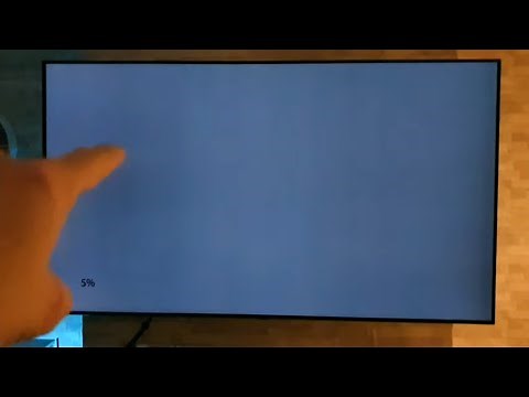 LG B9 OLED vertical banding & screen burn test,NOT a great start but....