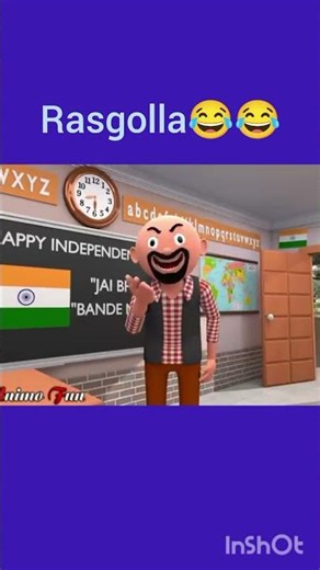 Rasgolla 😂😂 #comedy #funnycartoon #jokes