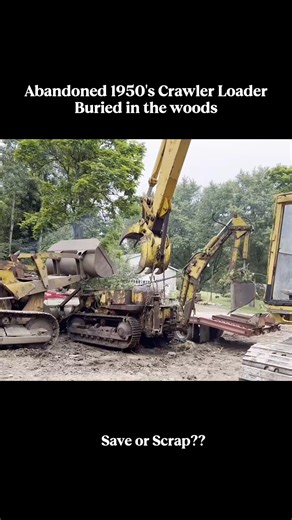 Recusing An Abandoned 1950 Crawler Loader sitting for years in the wo... | Willitrun