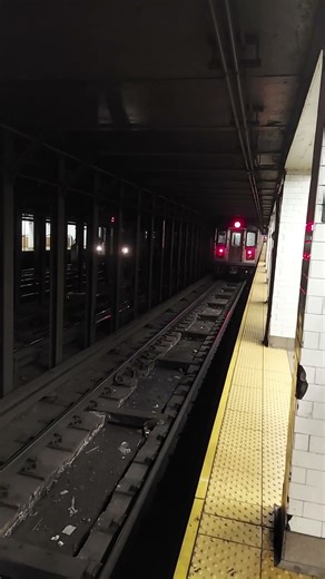 SEMI RARE: NYC Subway R142A 5 Train Meets R142 4 Train at Canacl Street