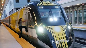 Brightline high-speed train service debuts in Florida