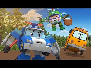 Let’s Go on Summer Vacation│POLI 10 Minute Songs│Summer Vacation Song│Robocar POLI - Nursery Rhymes