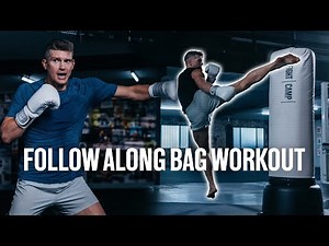 FULL Follow Along Bag Workout w/ MMA Fighter "Wonderboy" Thompson