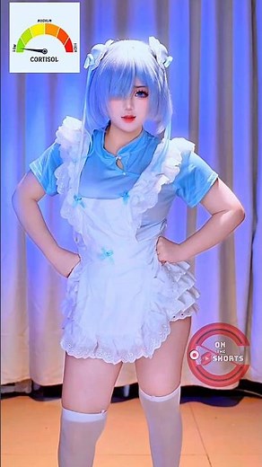 Rem Ready to Dance ❤️😍 Re Zero: Kara Hajimeru Isekai Seikatsu Cosplay #shorts