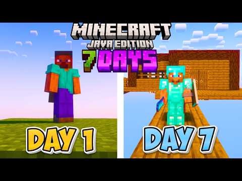 I Beat Minecraft In A 100 Random Layer Horror One Chunk World!