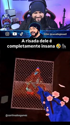 🤣 A RISADA DELE é completamente insana
