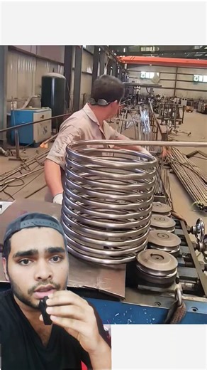 Stainless steel rod bending tool #shortsfeed #inventiontech #tools #factory #work #trending