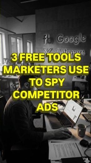 Get 3 FREE Competitor Spy Tools now for Meta ads and google ads🔥