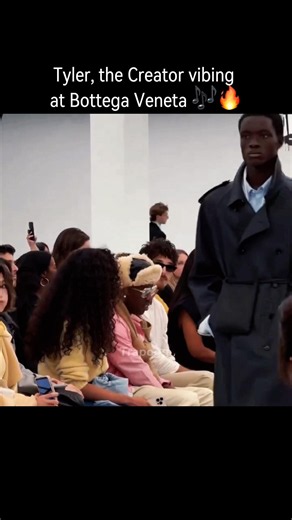 Tyler bringing cool energy to Bottega Veneta 👀🔥…#tylerthecreator #bottegaveneta #fashion #popular