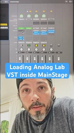 Loading Arturia Analog Lab in Apple's Mainstage #Arturia #mainstage