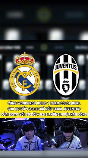 Xây Dựng Đội Hình Màu Sắc Trong FO4 Đối Đầu Juventus