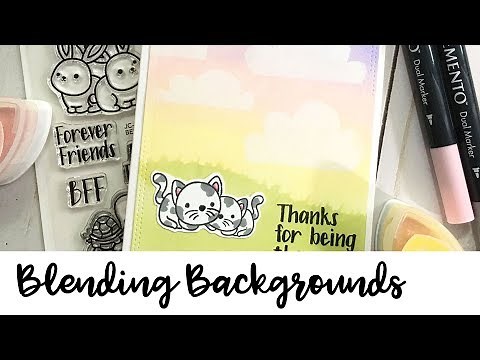 Creating Beautiful Skies with VersaMagic Chalk Ink