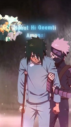 Obito Uchiha & Kakashi Hatake | Sad Emotional AMV | Broken Friendship 💔#naruto#obito#uchiha#shorts
