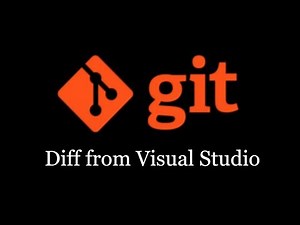 Tutorial Git - Git Diff from Visual Studio