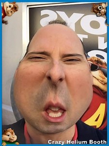 805 reactions · 86 shares | Tony Hale’s feeling chipmunkey with the Crazy Helium App! Download it now and show us your best Chipmunk impressions. | Alvin and the Chipmunks | Facebook
