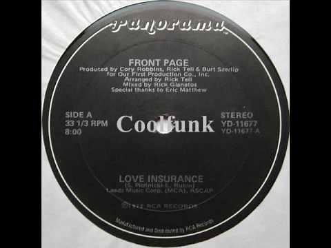Front Page - Love Insurance (12" Disco 1979)