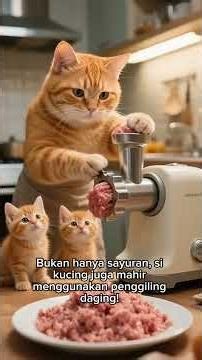 Petualang sikucing koki dan 2 anabul kecil