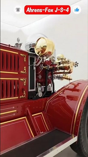 The Brass-Bell Beast - Inside the 1924 Ahrens-Fox J-S-4, the Fire Truck That Polished as It Pumped
