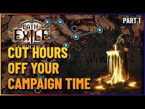 Path of Exile - Campaign Guide & League Start Campaign Tricks to Get to Maps FASTER | PART 1