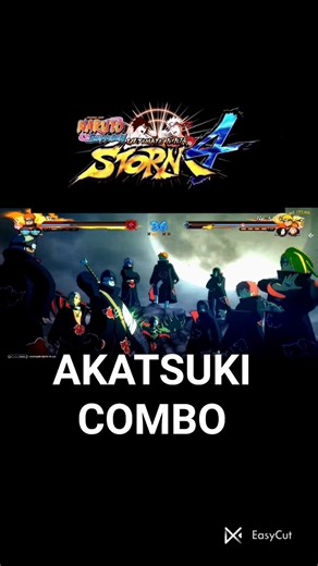 AKATSUKI COMBO #narutoultimateninjastorm4 #narutoshippuden