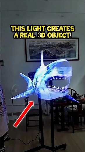 This Hologram Projector Makes 3D Images Float!