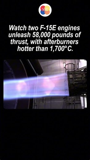 F-15E Engines in Full Afterburner