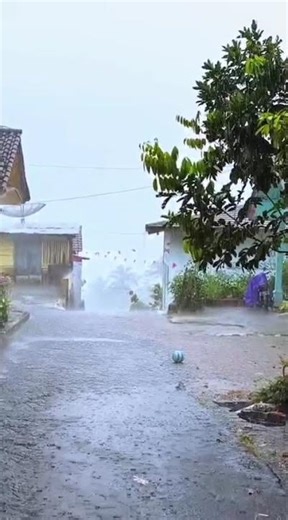 10 Seconds of Peaceful Village Rain | ASMR Short
