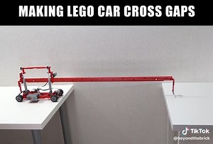 coche de lego pasando obstáculos | MECATRÓNICA
