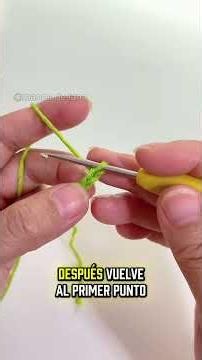 This method to start a 6-stitch circle is actually very easy to crochet.
