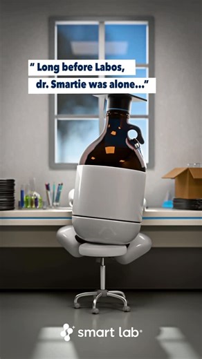 SmartLab Indonesia on Instagram: "Before Labos came to life, there was only silence in the lab… Until one idea turned loneliness into creation 🧪✨ The story’s just getting started, curious to see what happens next? 👀 #SmartLab #SmartLabIndonesia #CreationLab #ScienceStory #StoryContinues #CreationLabos #ChemistryLab"