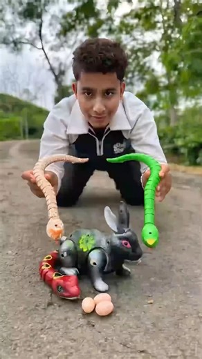 3 ta SNAKE and Remote Control Rabbit Ki Unboxing😍