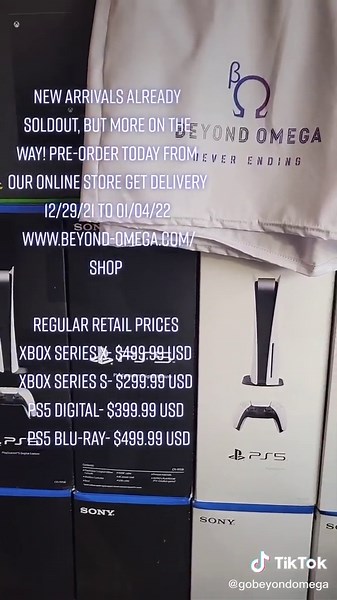 Go Beyond Omega PreOrder PS5 & Xbox. Macbooks, Our Branded Clothes & more Shop, Travel, Eat & Live Beyond Omega #travel #shop #beyondomega #ps5 #xbox