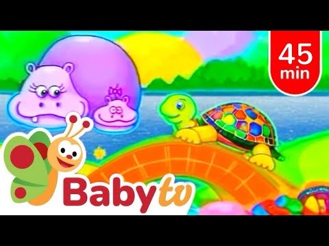 Baby Art: Turtle, Bouncing Penguin, Helicopter | Paint for Kids 🎨 | Full Episodes @BabyTV