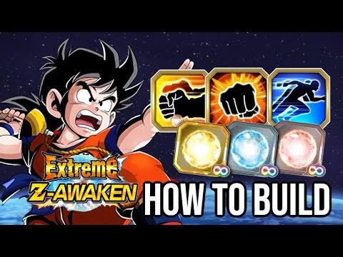 HOW TO BUILD LR INT GOHAN (KID) EZA & WHERE CAN YOU GET THE SKILL ORBS: DBZ DOKKAN BATTLE