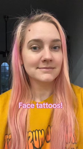 Let’s talk about face tattoos. Would you get your face tattooed? #creatorsearchinsights | Tattoos by Brittany | Facebook