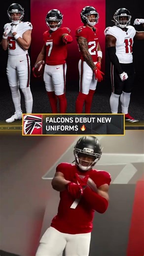 Thoughts on the Falcons new uniforms? 🔥 (📸 via Falcons and Bijan Robinson/X) #falcons #NFL