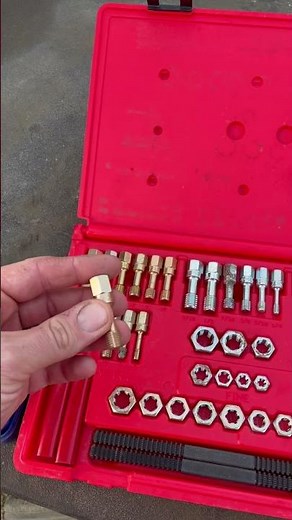 Thread restore kit vs. tap and die set