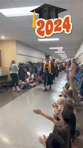WHS Class of 2024 Graduation Walk Through🎓 | Whitehall School District, WI
