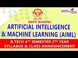 RGPV Artificial Intelligence and Machine Learning (AIML) B.Tech 4th Sem 2nd Year Syllabus