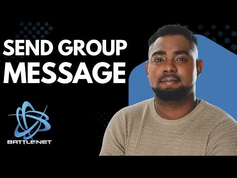 How to Send a Message in a Battle.net Group (Chat Tutorial for Beginners)