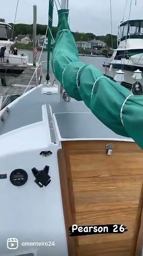 Pearson 26 boat tour, SV KYRON