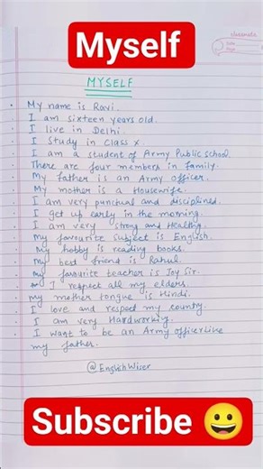 Myself I English Speaking #shortsfeed #shorts #viral