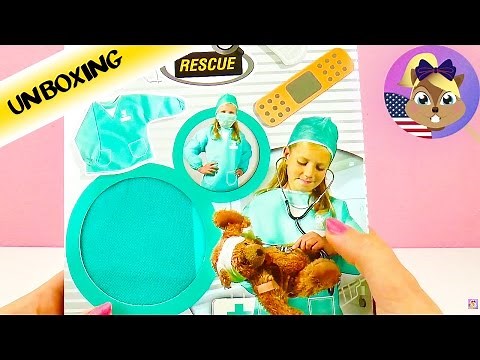 DOCTOR COSTUME | Become a DOCTOR with this KIDS COSTUME | Scrubs, Mask and Hair Net | Unboxing