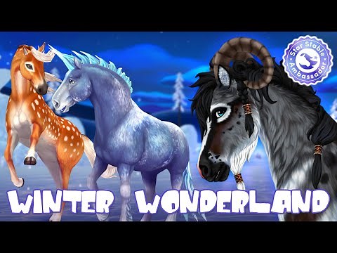 WINTER VILLAGE 2020 - HEIDRUN, FAWNCY & BRINICLE! SSO CHRISTMAS VILLAGE - STAR STABLE ONLINE
