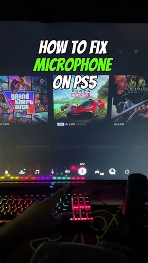 How to Fix Microphone on PS5 😱