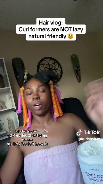 4C Curl Formers: My Lazy Natural Hair Struggle 😩