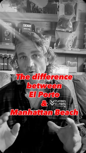 El Porto Surf Shop & Player’s Liquor on Instagram: "The difference between El Porto and Manhattan Beach #elporto #manhattanbeach #california #southbay #surfing #surfshop"
