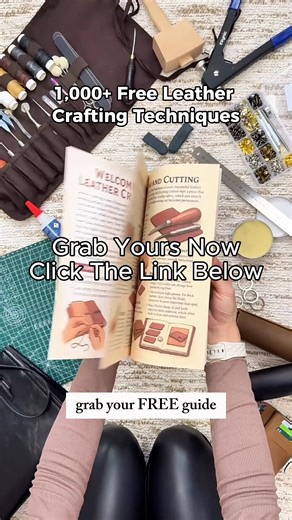 Master Leather Crafting — From Beginner to Skilled Maker! Our Leather Crafting Guide is your printable shortcut to creating durable, handcrafted pieces without confusion or trial-and-error. Whether you’re crafting your first wallet or refining advanced techniques, this guide gives you the structure, patterns, and step-by-step lessons you need to work with leather confidently and creatively. 🪡 Step-by-step tutorials for stitching, cutting and shaping 📘 Printable templates for wallets, accessori