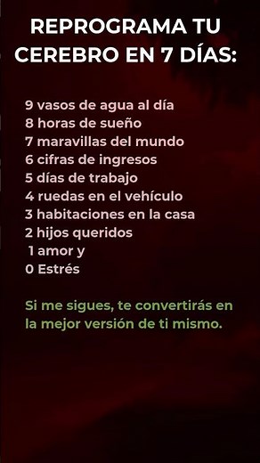 Lista de Objetivos de Vida | Plan de Vida Perfecta de 9 a 0#motivation#fyp