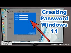 Securing Your System: Creating a Password in Windows 11